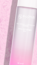 Afbeelding laden in Galerijviewer, K-Lotus Beauty Rice Sebum Control Toner 150ml - Sebum Controle, Dode Huidcellen Verwijderen, Egaliseert Huidtint
