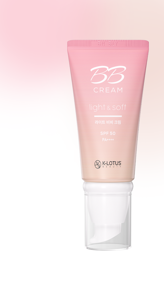 K-Lotus  Light & Soft Dunne Textuur Licht Dekkende BB Crème - Natuurlijke Glans en Perfecte Huid