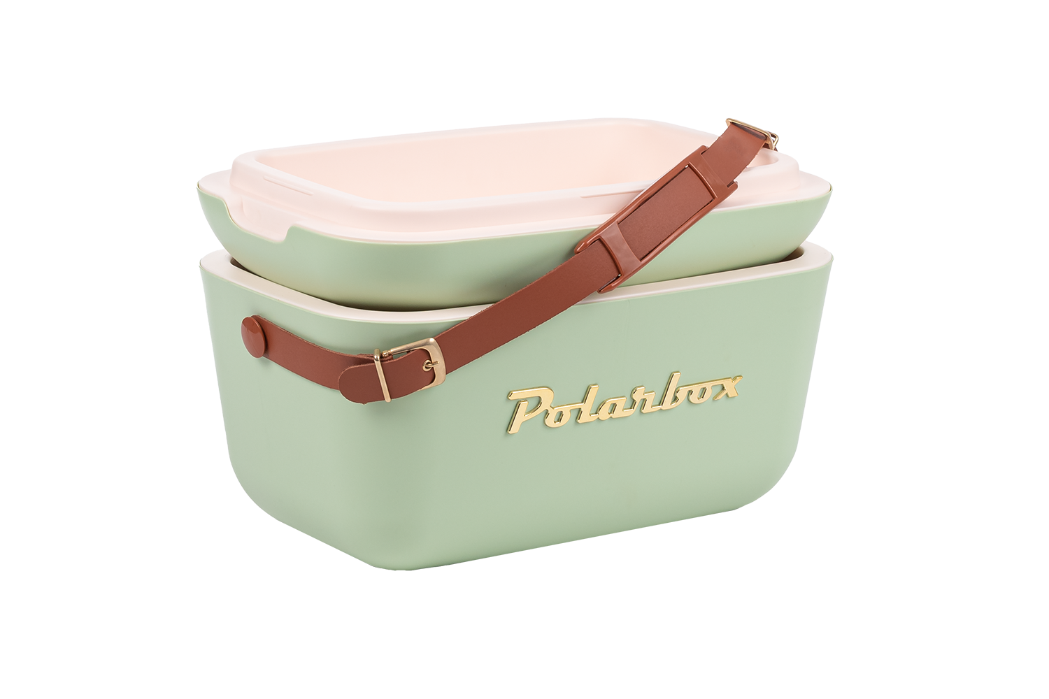 Koelbox Polarbox 12L Olijf goud