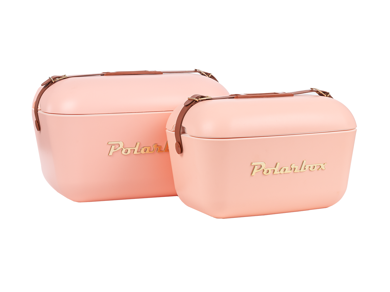 Polarbox - Koelbox - met Schouderband - Coral Goud - 12 Liter - 40x26x(H)24cm