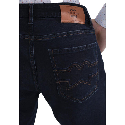 WB Jeans Heren Spike Donkerblauw