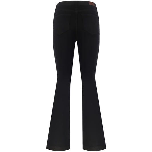 WB Jeans Dames Palazzo Black